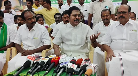 TTV Dhinakaran press meet