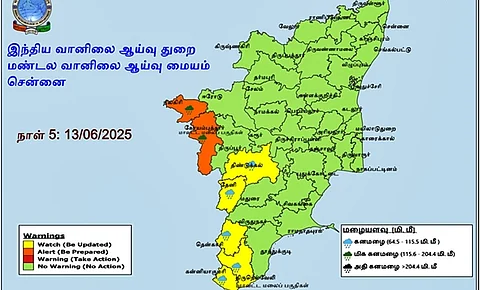 கோவை, நீலகிரிக்கு 3 நாள்களுக்கு ஆரஞ்சு எச்சரிக்கை!