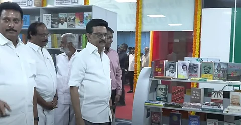 சென்ட்ரல் மெட்ரோ ரயில் நிலையத்தில் புத்தகப் பூங்கா: முதல்வர் திறந்து வைத்தார்!