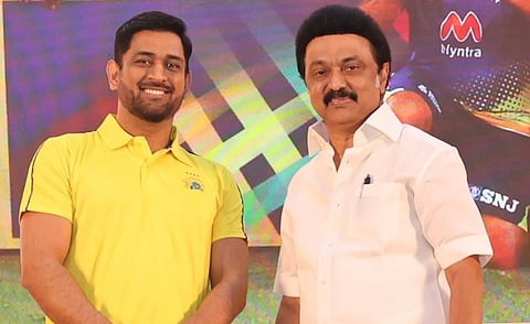 தோனிக்கு முதல்வர் ஸ்டாலின் வாழ்த்து.