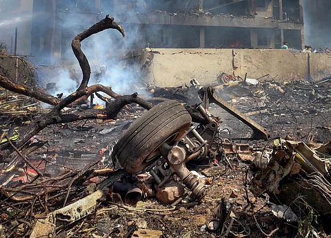 plane crash photo from ani