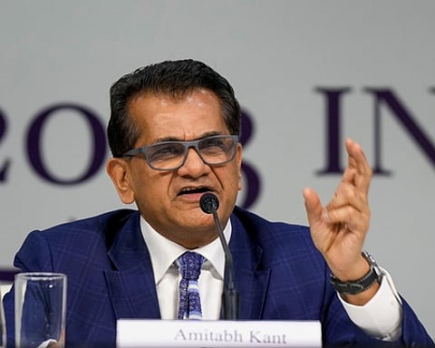 ஜி20 தூதா் பதவியை ராஜிநாமா செய்தாா் அமிதாப் காந்த்