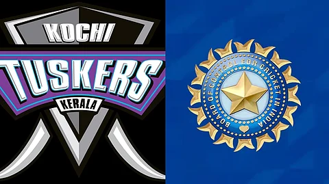 Kochi Taskars, BCCI Logos.