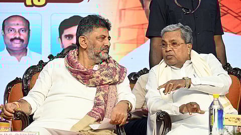 Chief Minister Siddaramaiah, Deputy Chief Minister DK Shivakumar