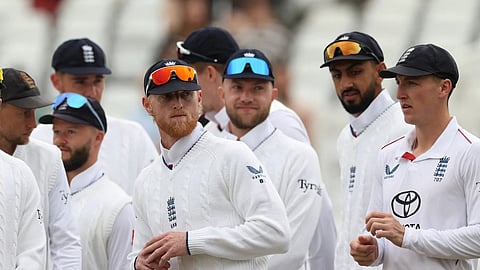 England test Team against India.