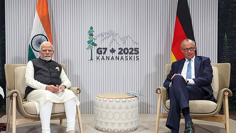 பயங்கரவாத ஆதரவு நாடுகள் மீது கடும் நடவடிக்கை: ஜி7 மாநாட்டில் பிரதமா் மோடி வலியுறுத்தல்