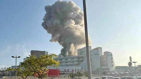 Iran missile attack on Israeli hospital