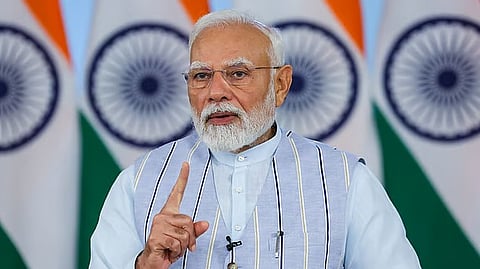 பிரதமர் நரேந்திர மோடி.