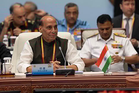 Rajnath singh in SCO