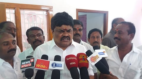 Former AIADMK minister Rajendra Balaji