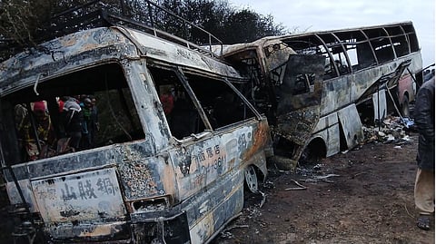 தான்சானியாவில் பேருந்துகள் மோதல்: 37 போ் உயிரிழப்பு!