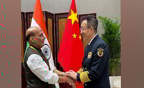 இந்தியாவுடன் எல்லை நிா்ணயம் குறித்து விவாதிக்கத் தயாா்: சீனா