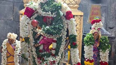 சிறப்பு அலங்காரத்தில் நடராஜா்.