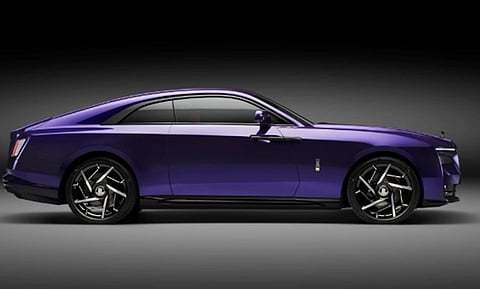 rolls royce spectre black badge