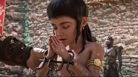 Mahavataram Narasimha film scene.