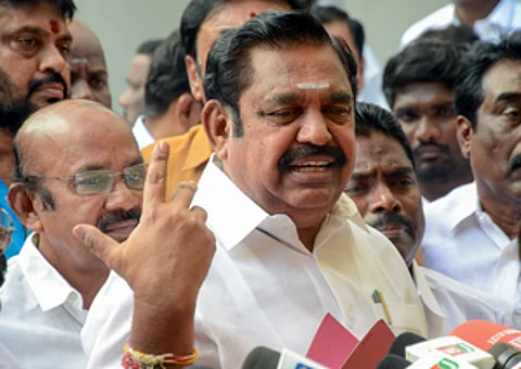 அதிமுக பொதுச்செயலாளர் எடப்பாடி கே.பழனிசாமி
