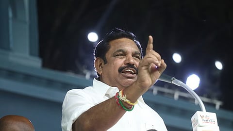அதிமுக பொதுச்செயலாளர் எடப்பாடி பழனிசாமி