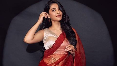 Actress Shruti Haasan...
