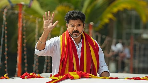 தமிழக வெற்றிக் கழகத் தலைவர் விஜய்