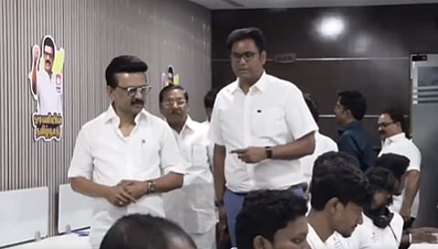 M.K. Stalin has criticized AIADMK-BJP alliance is a conspiracy
