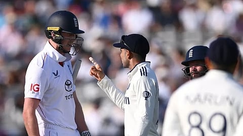 Shubman Gill - Jack Crawley clash.