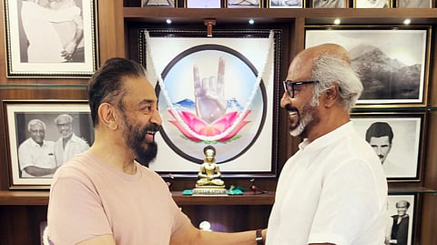 கமல்ஹாசனுடன் சோ்ந்து நடிப்பேன்: ரஜினிகாந்த்