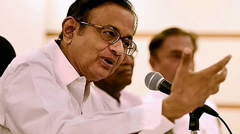 முன்னாள் மத்திய அமைச்சர் ப.சிதம்பரம்