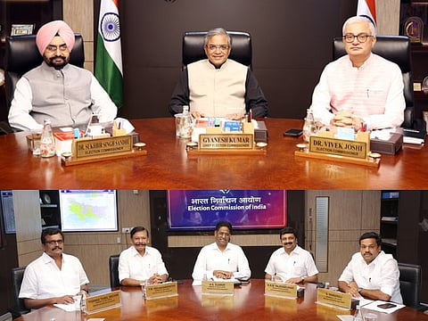 Chief Election Commissioner Gyanesh Kumar met with DMK MPs