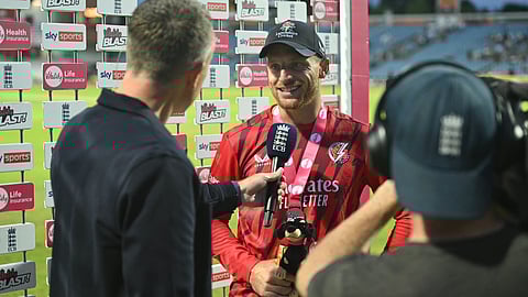 Jos Buttler won the Man of the Match award.