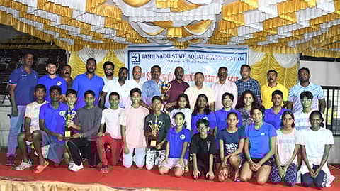 மாநில ஜூனியா் நீச்சல்: எஸ்டிஏடி சென்னை அணி சாம்பியன்