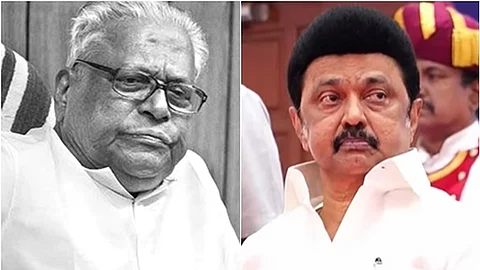 அச்சுதானந்தன் / முதல்வர் மு.க. ஸ்டாலின்