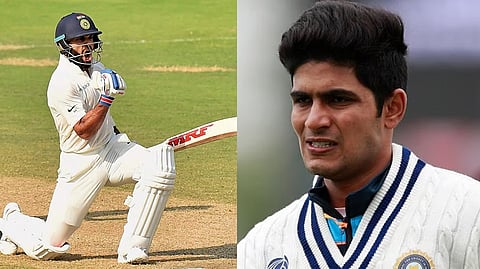 Virat Kohli, Shubman Gill.