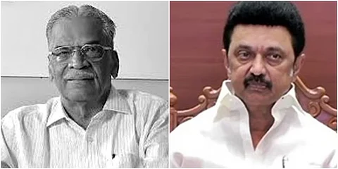 மதுரை அரவிந்த் கண் மருத்துவமனை குழுமத்தின் மதிப்புறு தலைவர் நம்பெருமாள்சாமி மறைவையொட்டி முதல்வர் மு.க.ஸ்டாலின் இரங்கல்.