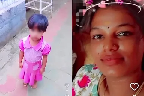 கோவையில் பலியான குழந்தை - தாய்