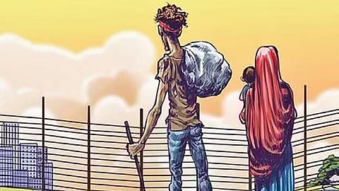 மிகவும் ஏழ்மையான மனிதர்.