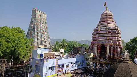 srivilliputtur andal temple adi poora car festival