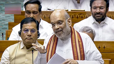 மக்களவையில் அமித் ஷா