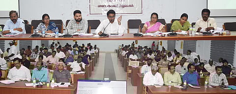 சுதந்திர தின விழா முன்னேற்பாடு பணிகள் ஆலோசனைக் கூட்டம்