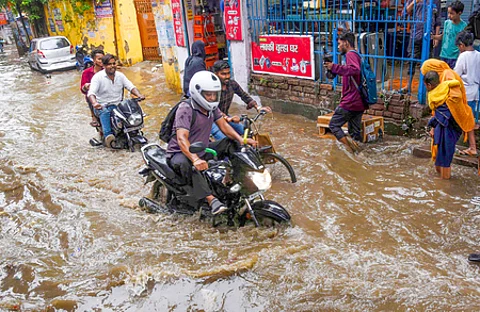 heavy rain