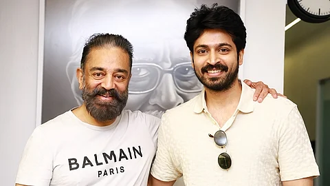 கமல்ஹாசன் - ஹரிஷ் கல்யாண் சந்திப்பு.