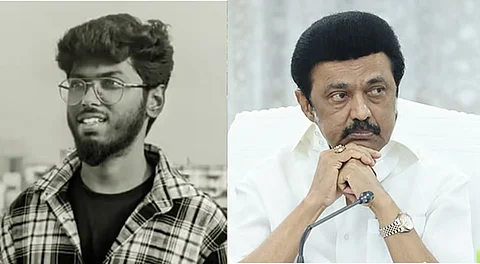 M.K. Stalin condolences to the family of Kavin over the phone who was honor killing