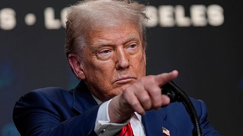 அமெரிக்க அதிபர் டொனால்ட் டிரம்ப்