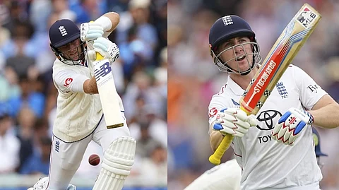 Joe Root, Harry Brook.