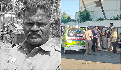 காவல் சிறப்பு உதவி ஆய்வாளர் சண்முகவேல்