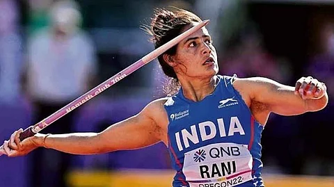 Annu Rani wins javelin gold