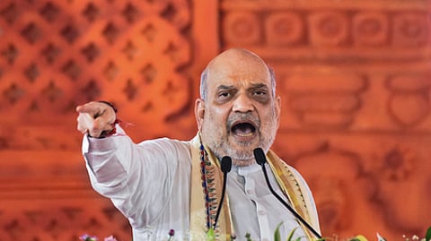 மத்திய உள்துறை அமைச்சா் அமித் ஷா.