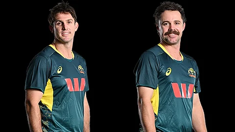 Mitchell Marsh, Travis Head.