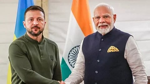 உக்ரைன் அதிபருடன் பிரதமா் மோடி பேச்சு! அடுத்த மாதம் சந்திப்புக்குத் திட்டம்!