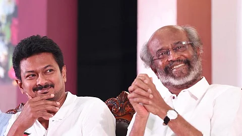 ரஜினிகாந்த்துடன் உதயநிதி ஸ்டாலின்
