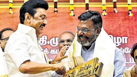 முதல்வர் ஸ்டாலினுடன் தொல். திருமாவளவன்